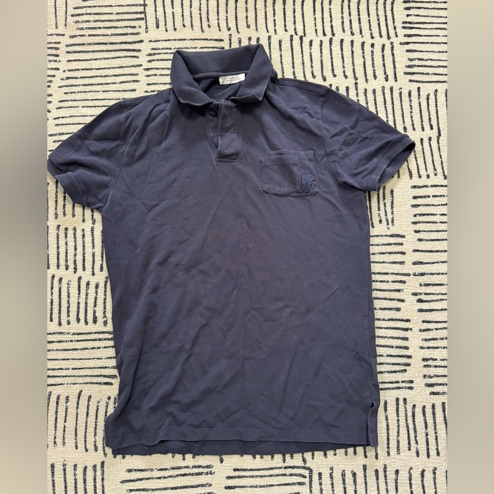 Versace Collection Polo Navy Blue, Size M